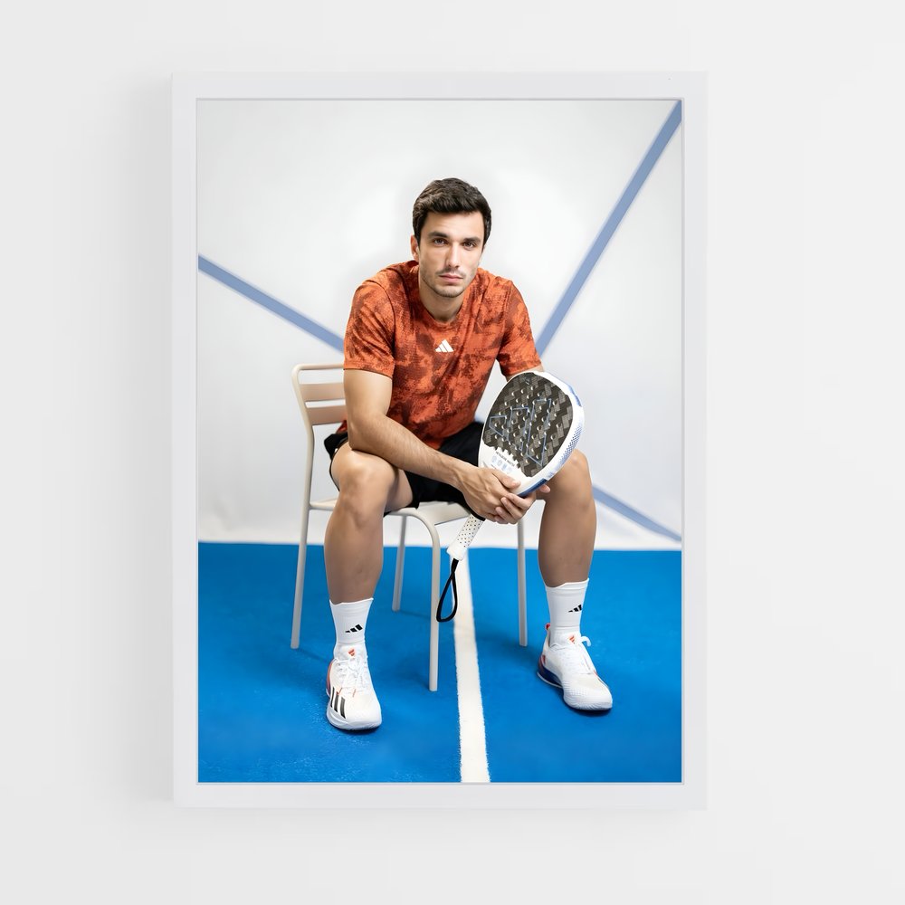 Poster Serveur de Rêves – affiche Padel (vue 3)